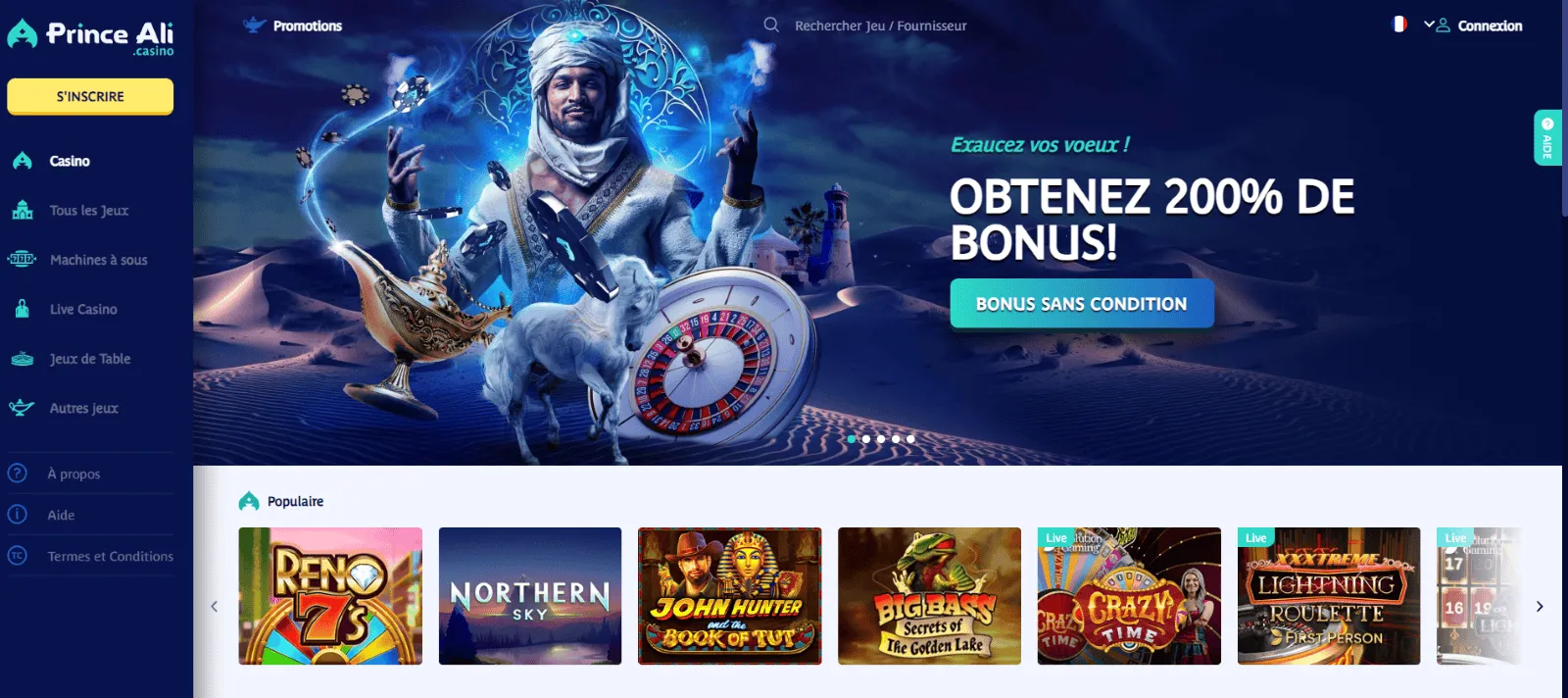 Prince Ali casino